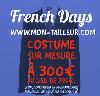 Costume sur mesure Offre à 300 euros