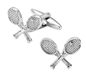 Boutons de manchette raquette