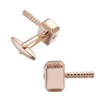 Boutons de manchette marteau 