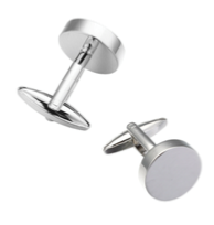 Boutons de manchette rond