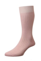 Chaussette Danvers En Coton Rose