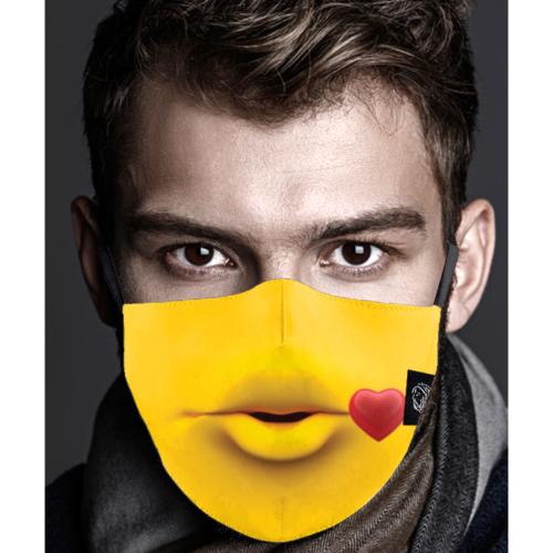 Masque en tissu Lavable motif FlyingKiss