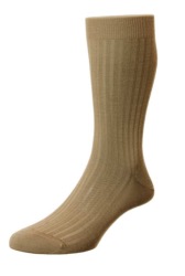 Chaussette Laburnum En Coton Beige