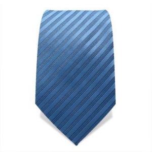 Cravate rayée bleue