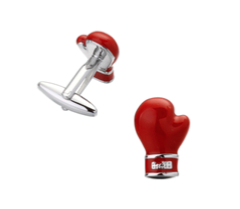 Boutons de manchette rouge