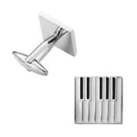 Boutons de manchette piano