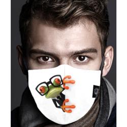 Masque en tissu Lavable motif Frog