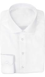 Chemise stretch Blanche