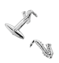 Boutons de manchette saxophone