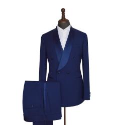 Costume Scabal Bleu Marine