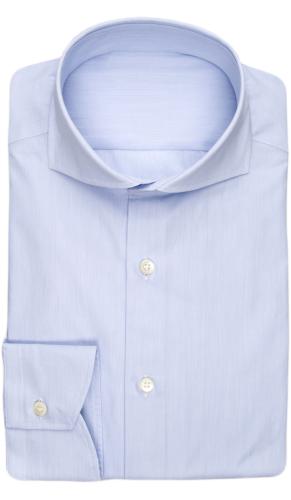 Chemise stretch Bleue