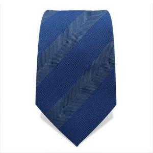 Cravate bleue et grise