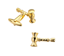 Boutons de manchette marteau