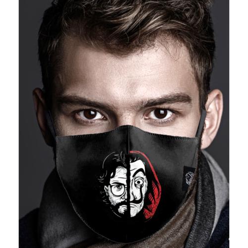 Masque en tissu Lavable motif Moneyheist