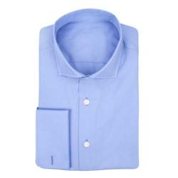 Chemise Bleue France Repassage Facile