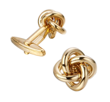 Boutons de manchette rose 