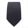 Cravate noire et grise