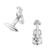 Boutons de manchette violon