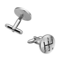 Boutons de manchette boîte de vitesse 