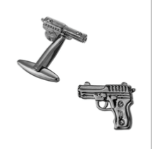 Boutons de manchette pistolet 