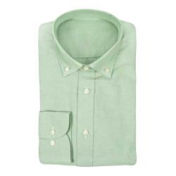 Chemise Verte Jade Repassage Facile