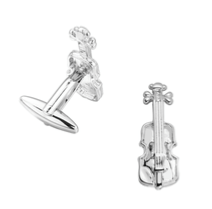 Boutons de manchette violon