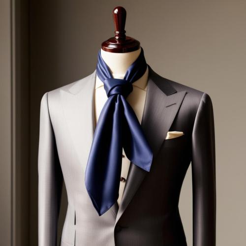 Le foulard ou l'ascot, une touche de charme
